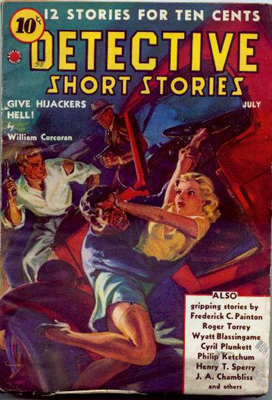Rough Edges Sunday Morning Bonus Pulp Detective Short Stories, July 1938