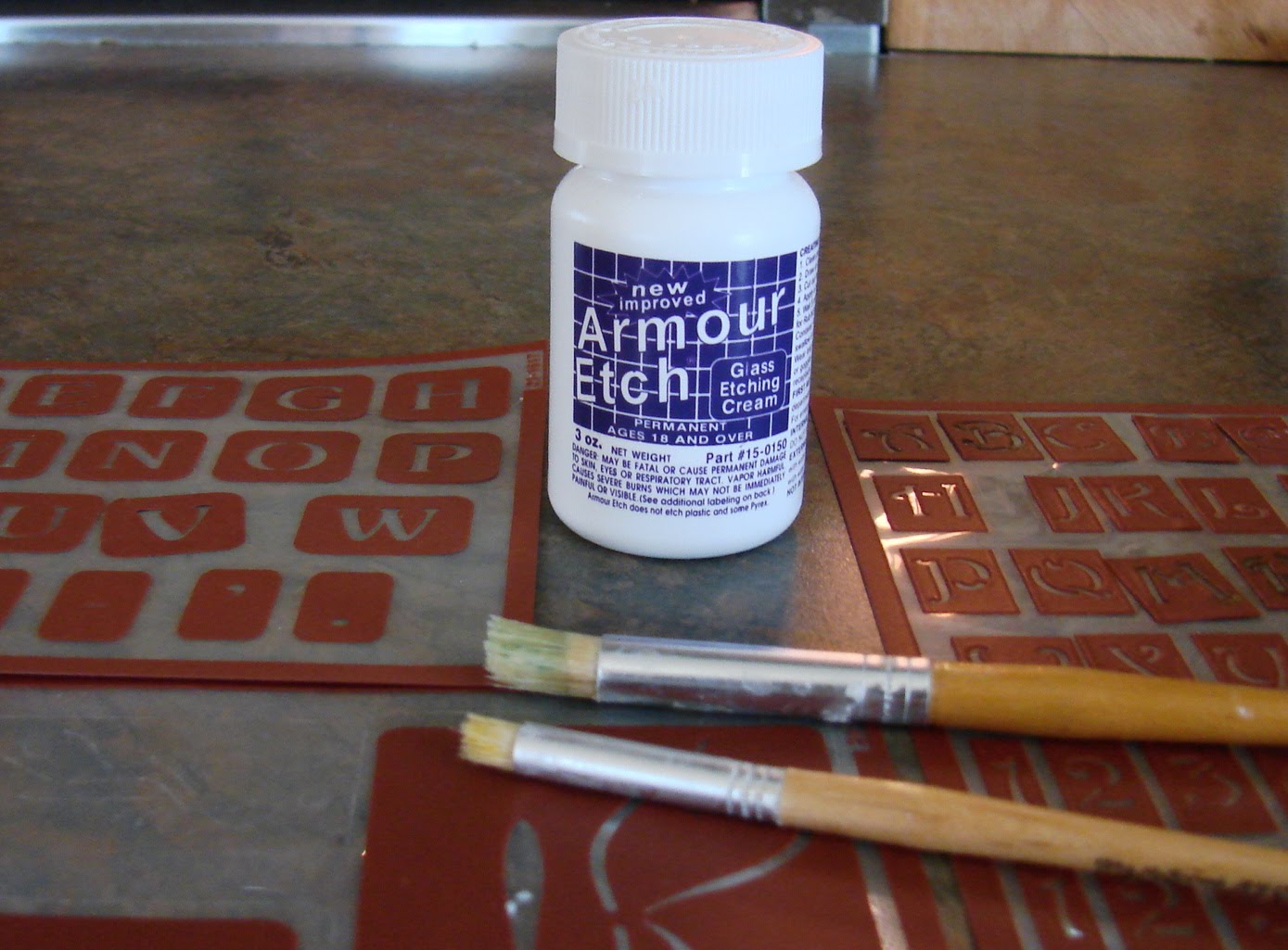 Artistic Endeavors Glass Etching 101