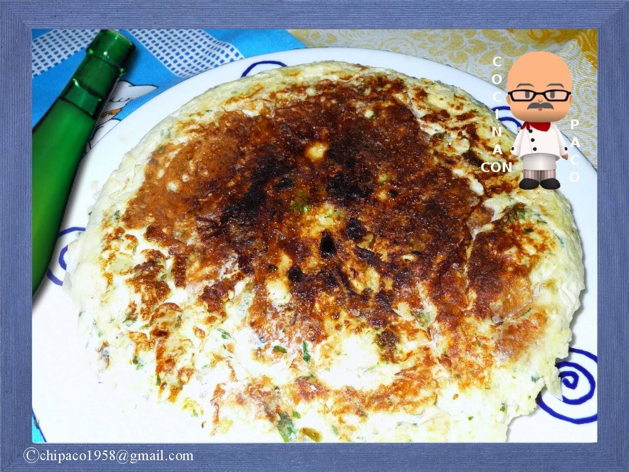 Tortilla de bacalao a la vasca Cocina con Paco