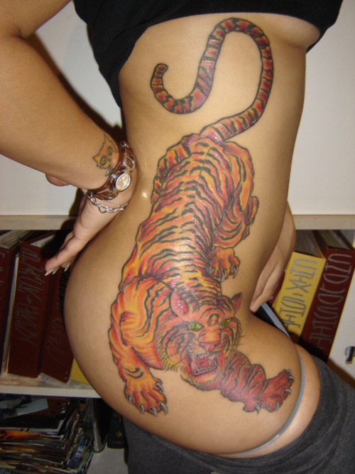 Tiger Tattoo Girls