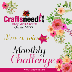 Winner of Craftsneed 1st Anniversary - Blog challenge