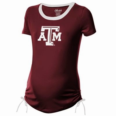 Texas A&M Aggies Maternity T-Shirt