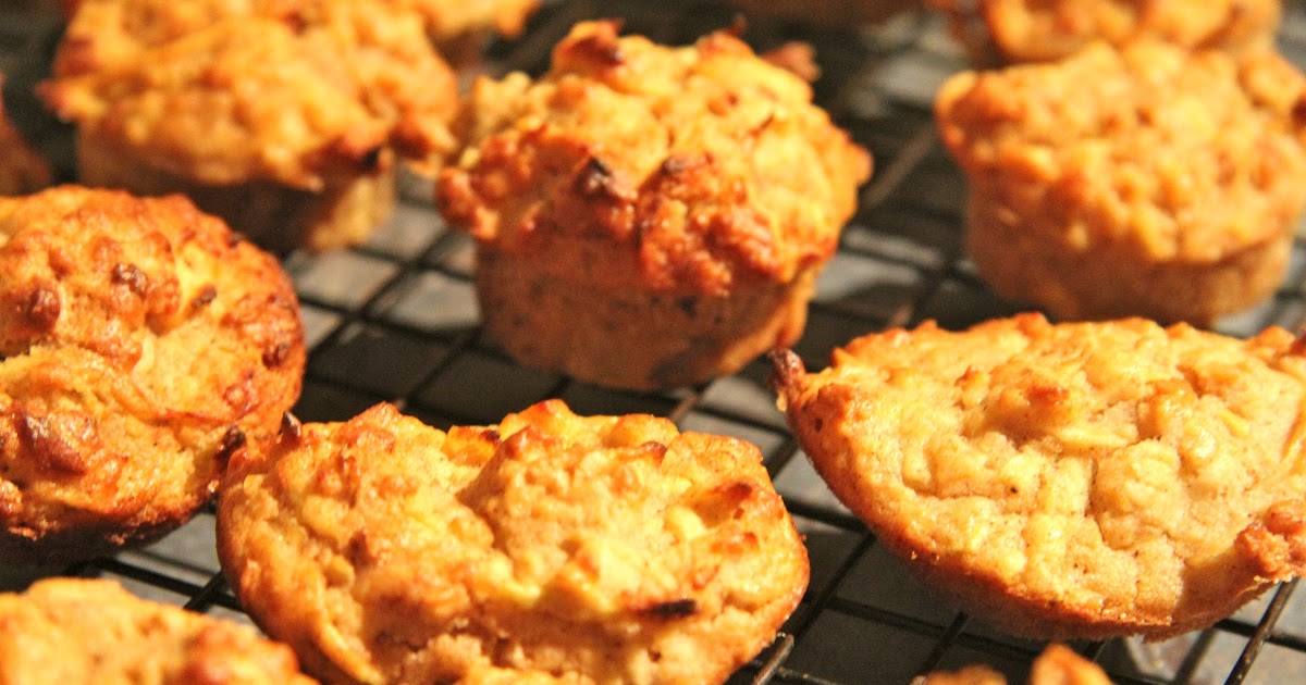 mamacook Sugar Free Double Apple Muffins for babies and toddlers; oh no, not another muffin recipe!
