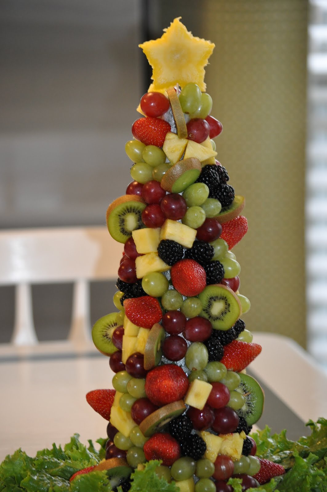 fruit christmas tree Google Search It's the Most Wonderful Time o…