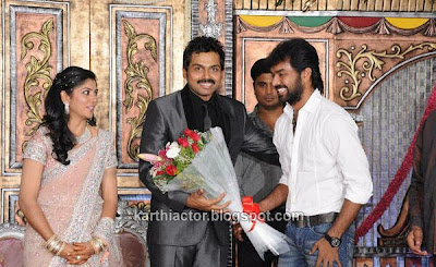Actor Karthi Wedding Reception Photos