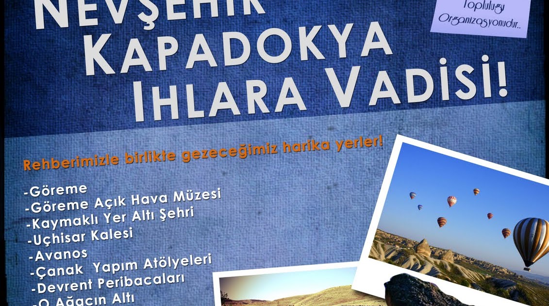 Siyaset Bilimi ve Kamu NevşehirKapadokya GİDİYORUUUZZ!!