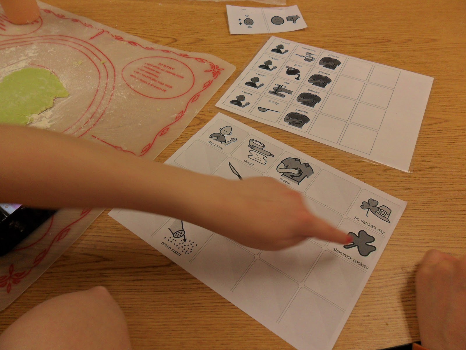OT Tools for Public Schools Shamrock Cookies with Leprechaun Dust