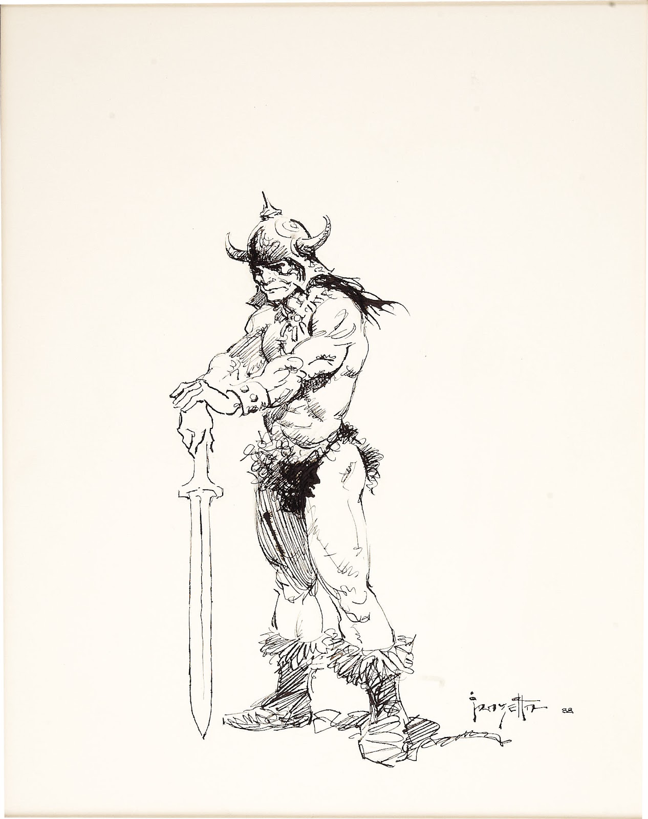 Cap'n's Comics: Rogues In The House by Frank Frazetta