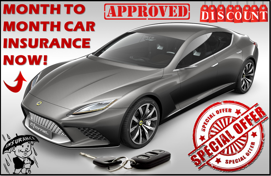 Get The Best One Month Car Insurance Now!