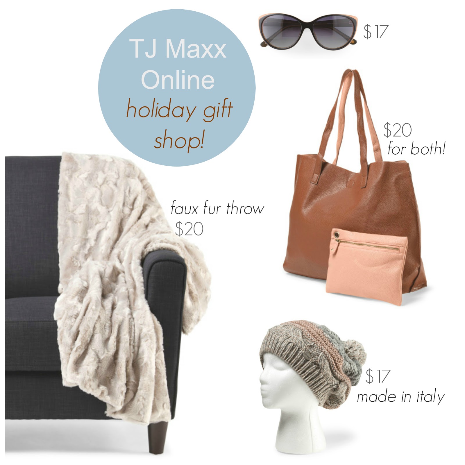 Tracy's Notebook of Style T.J. Maxx Online Holiday Gift Shop