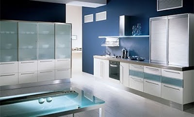 cocina color azul italiana cocina color azul 11 12 Cocinas Color Azul Italianas Modernas