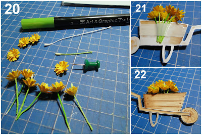 Tutorial Tarjeta Pop Up en CD día de la Madre - sello Hanglar