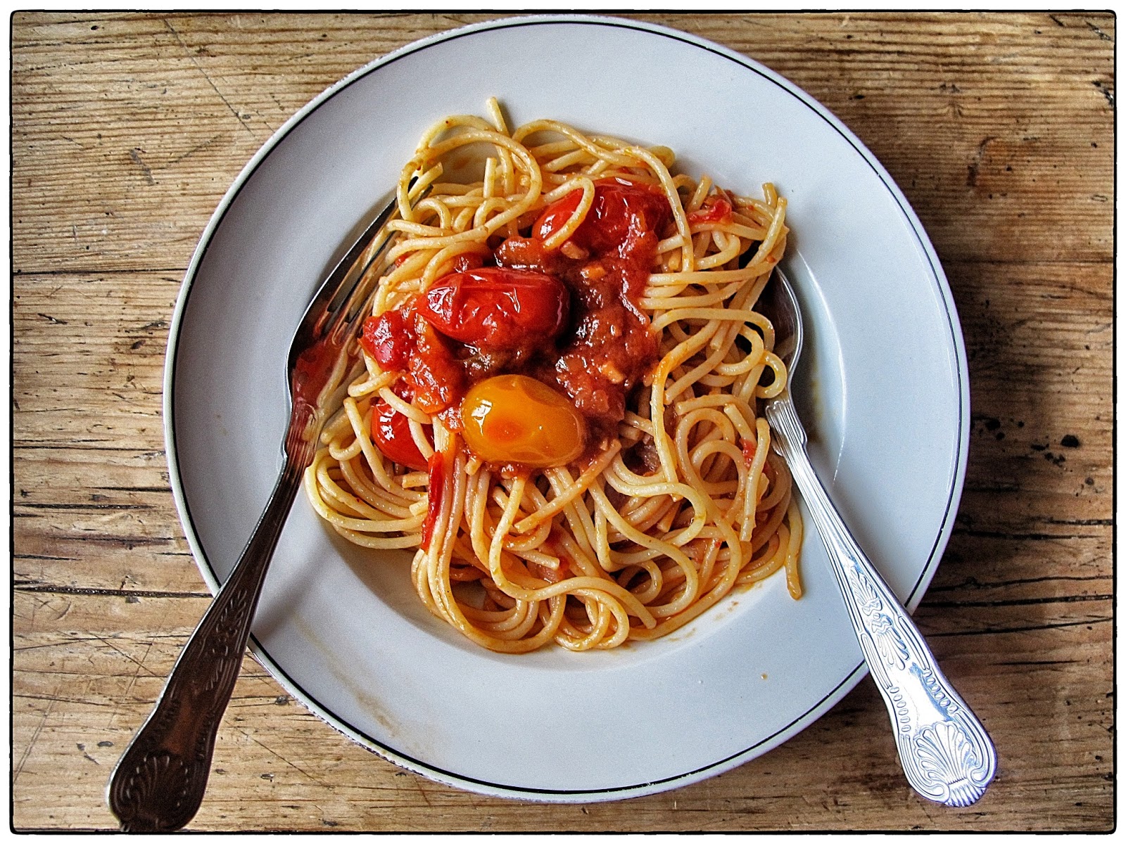 Recipe spaghetti Napolitana