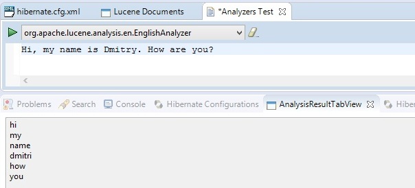 Screenshot of Try Analyzers