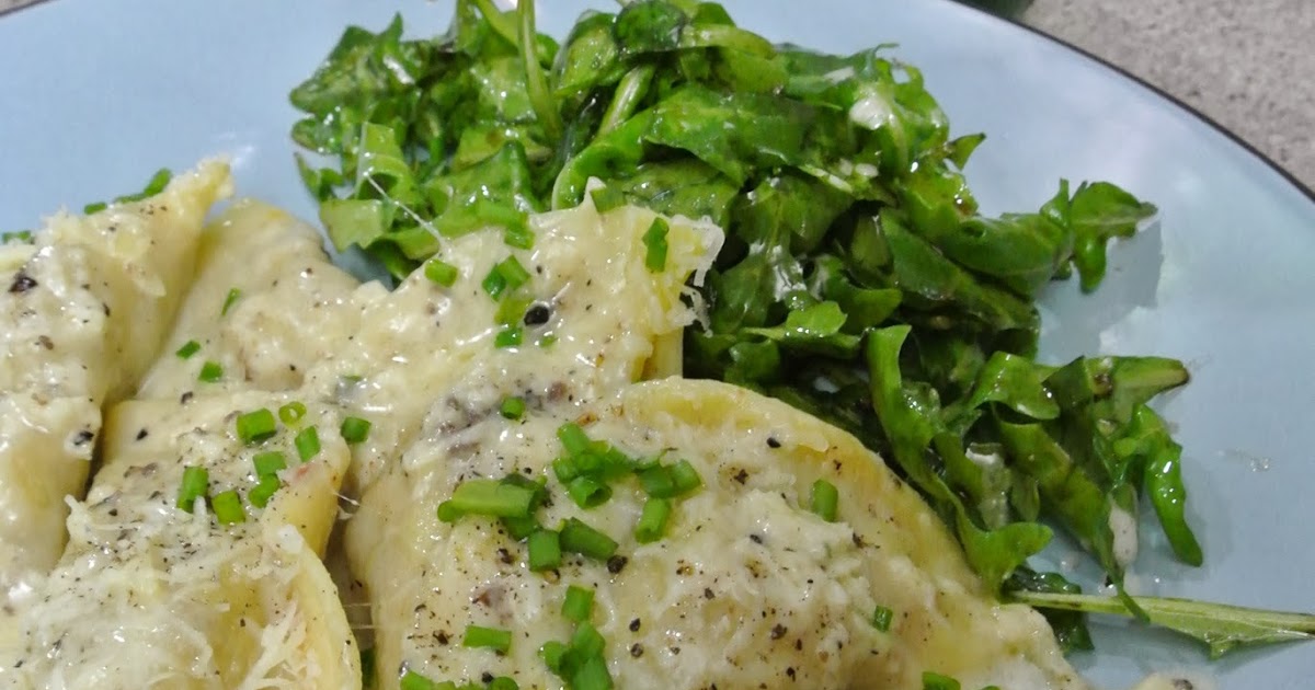 The Food On My Shirt Lamb Stuffed Ravioli with a Creamy Truffle Sauce