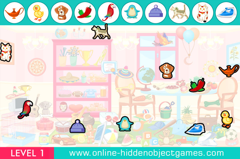Colorfully Hidden Objects 1