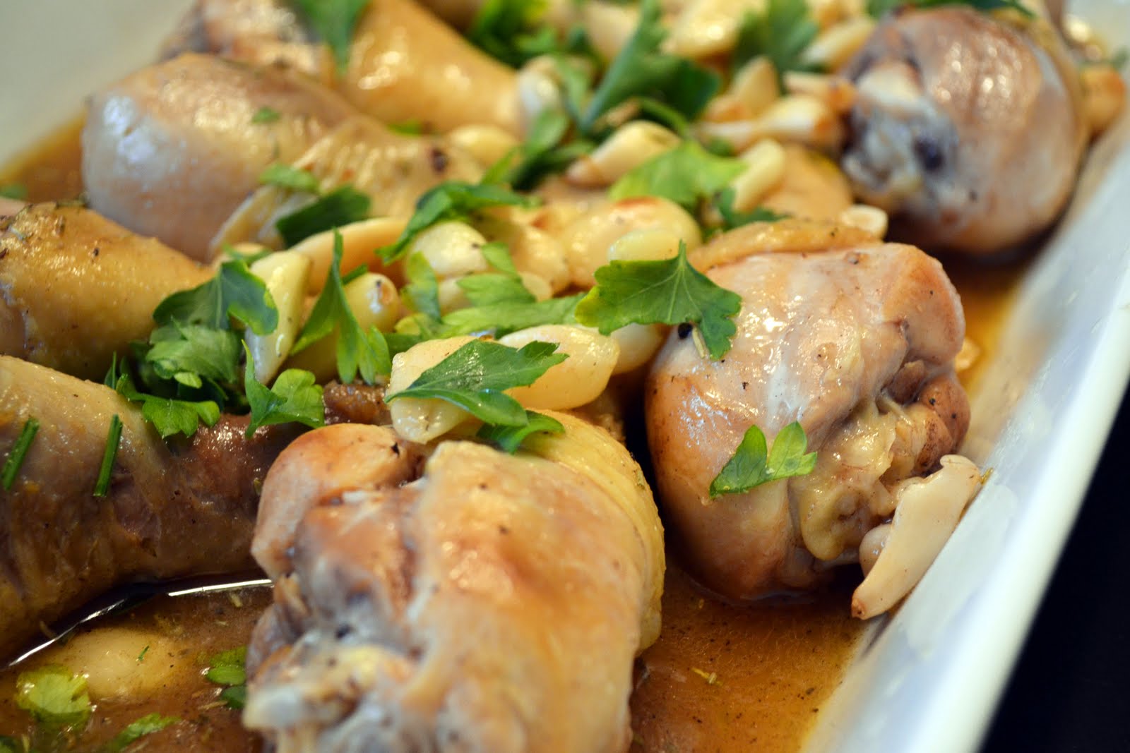 Chicken with Forty Cloves of Garlic
