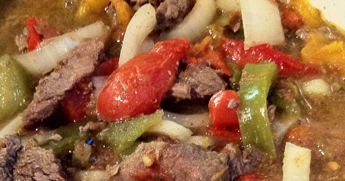 Low Carb Layla Crockpot Beef and Peppers