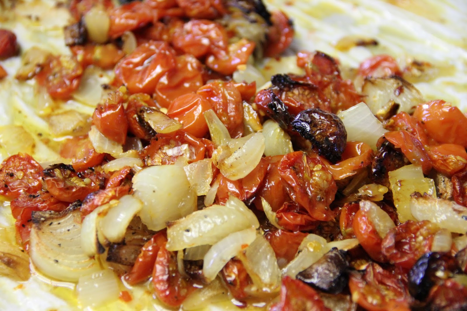 Mennonite Girls Can Cook Roasted Cherry Tomato Marinara with Basil