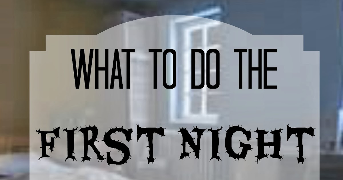 Young, Single, And Adopting What to do the FIRST night!