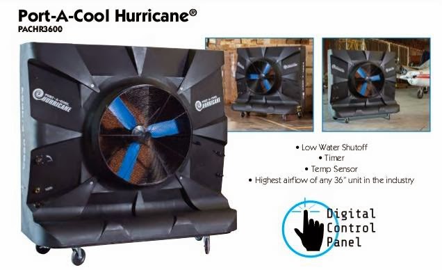 Port A Cool 36 Evaporative Cooler August 2014