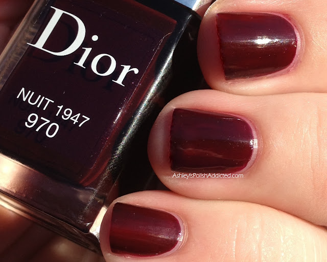 2. Dior Vernis Nail Polish in "Nuit 1947" - wide 3