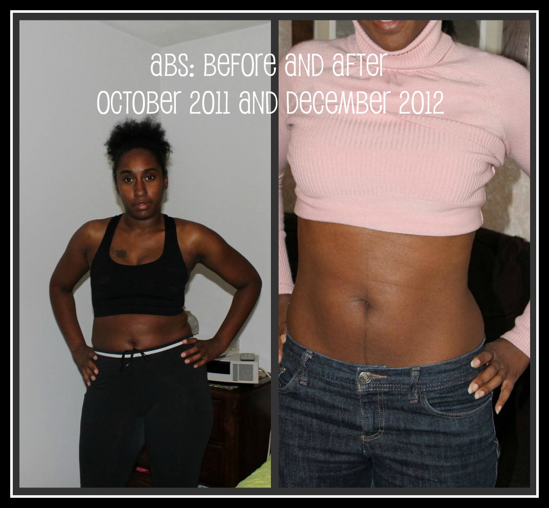 Running in Concrete Sneakers Abs Before and After