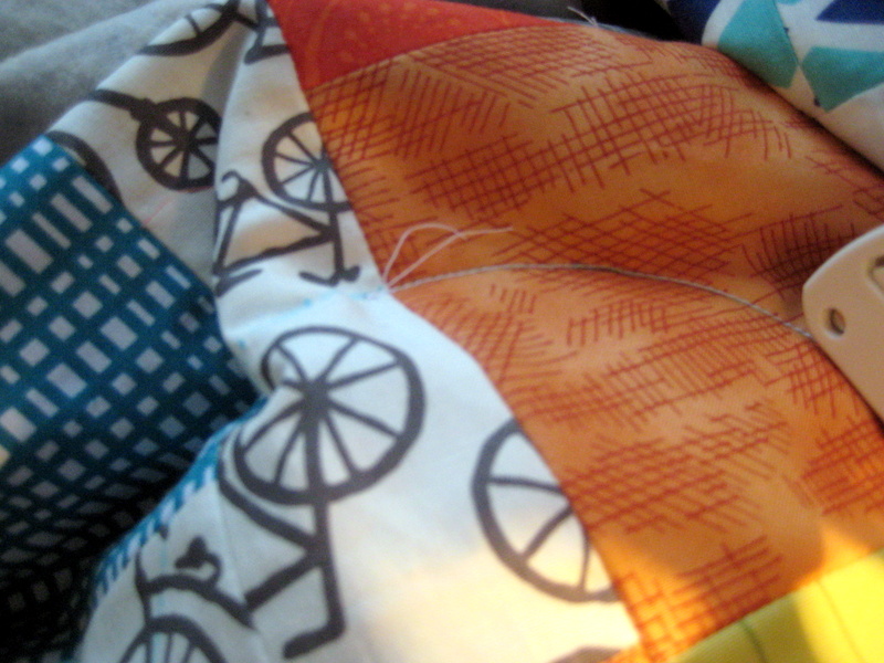 Quilty Habit Overlapping Circles Machine Quilting Tutorial