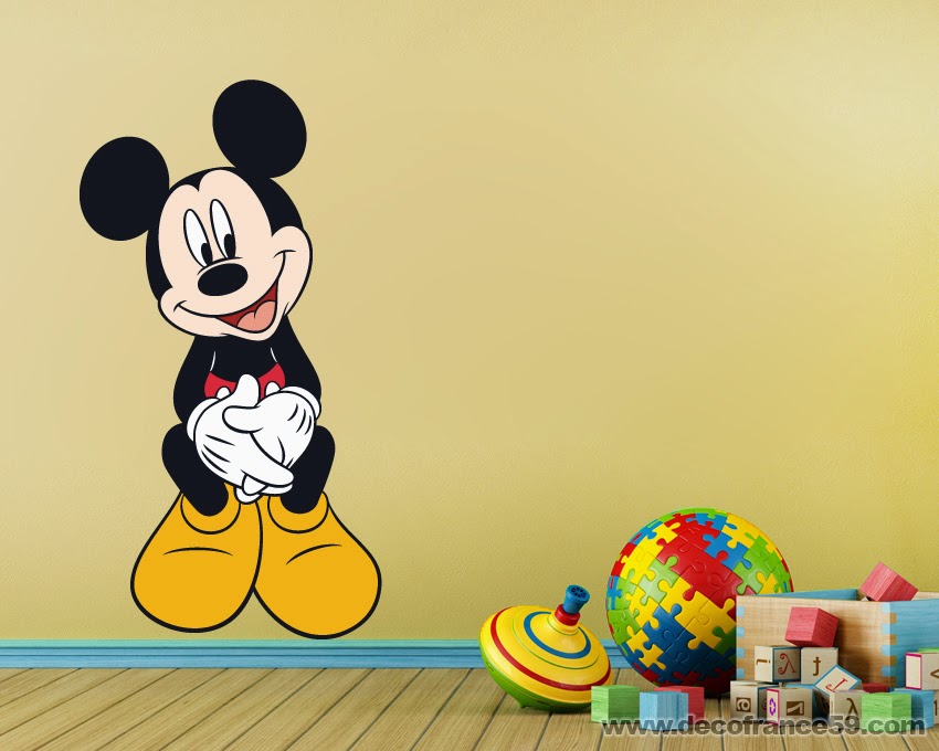 Stickers muraux multicolores disney | Mickey Mouse