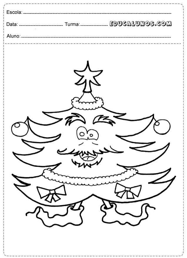 Arvore de natal maluca