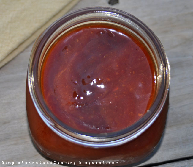 Simple Farmstead Cooking StrawberryChipotle BBQ Sauce