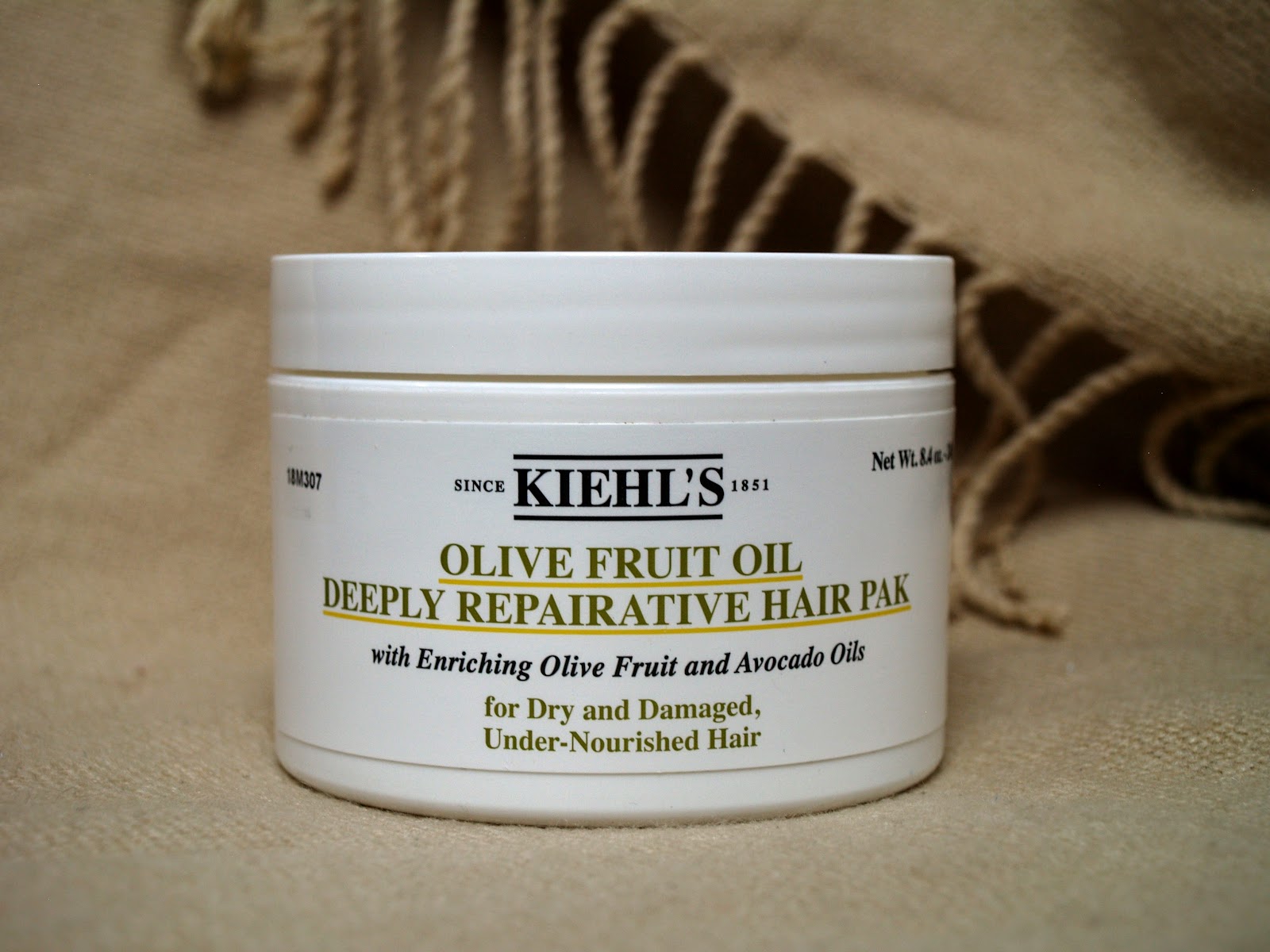 Zanda & Life Kiehl`s Olive Fruit Oil Deeply Repairative Hair Pak matu