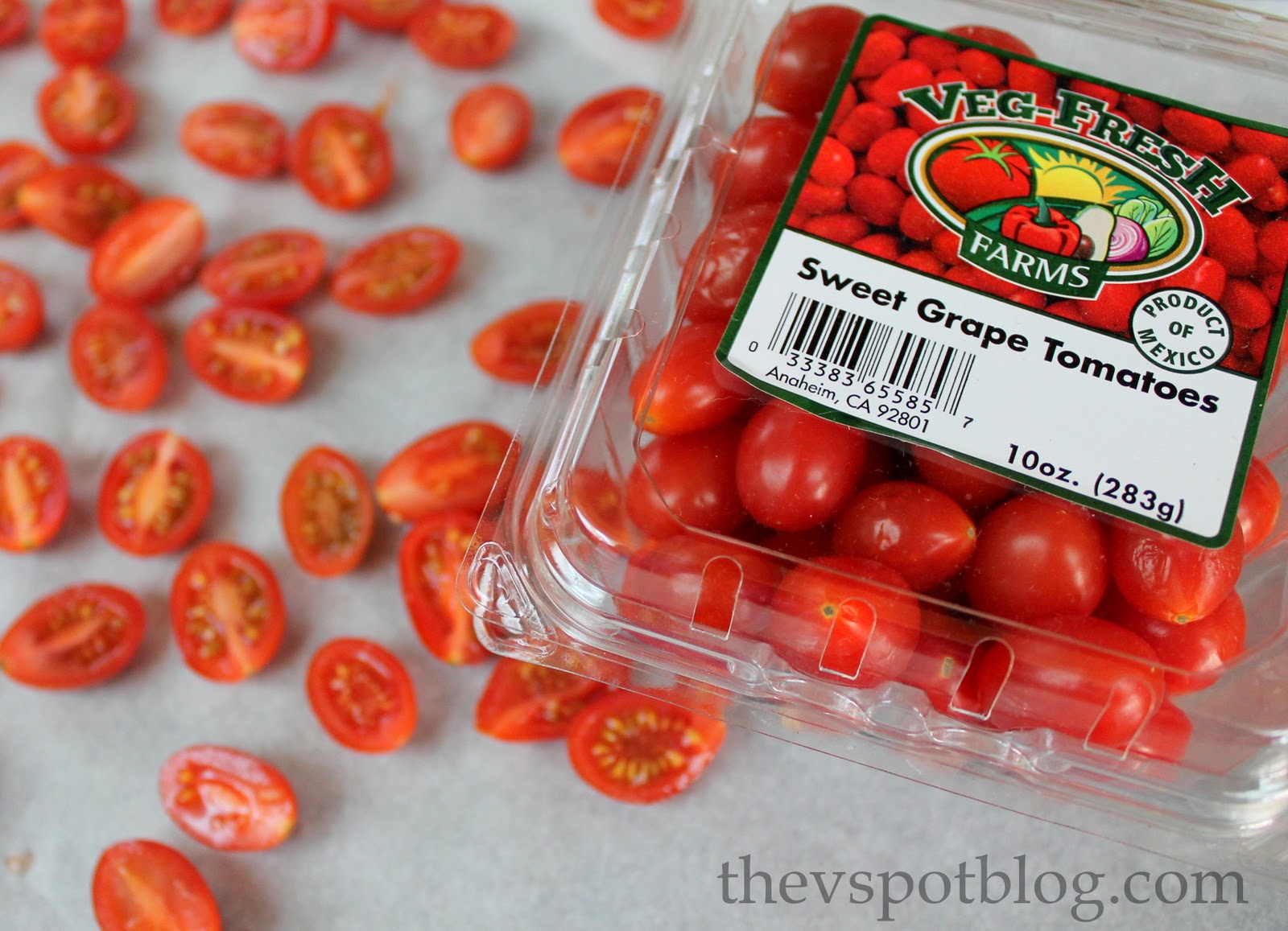 Make "sundried" tomatoes in the oven. The V Spot