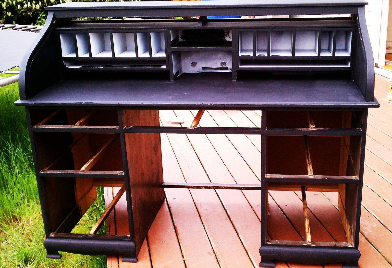 How to Paint Furniture Desk Makeover The 36th AVENUE