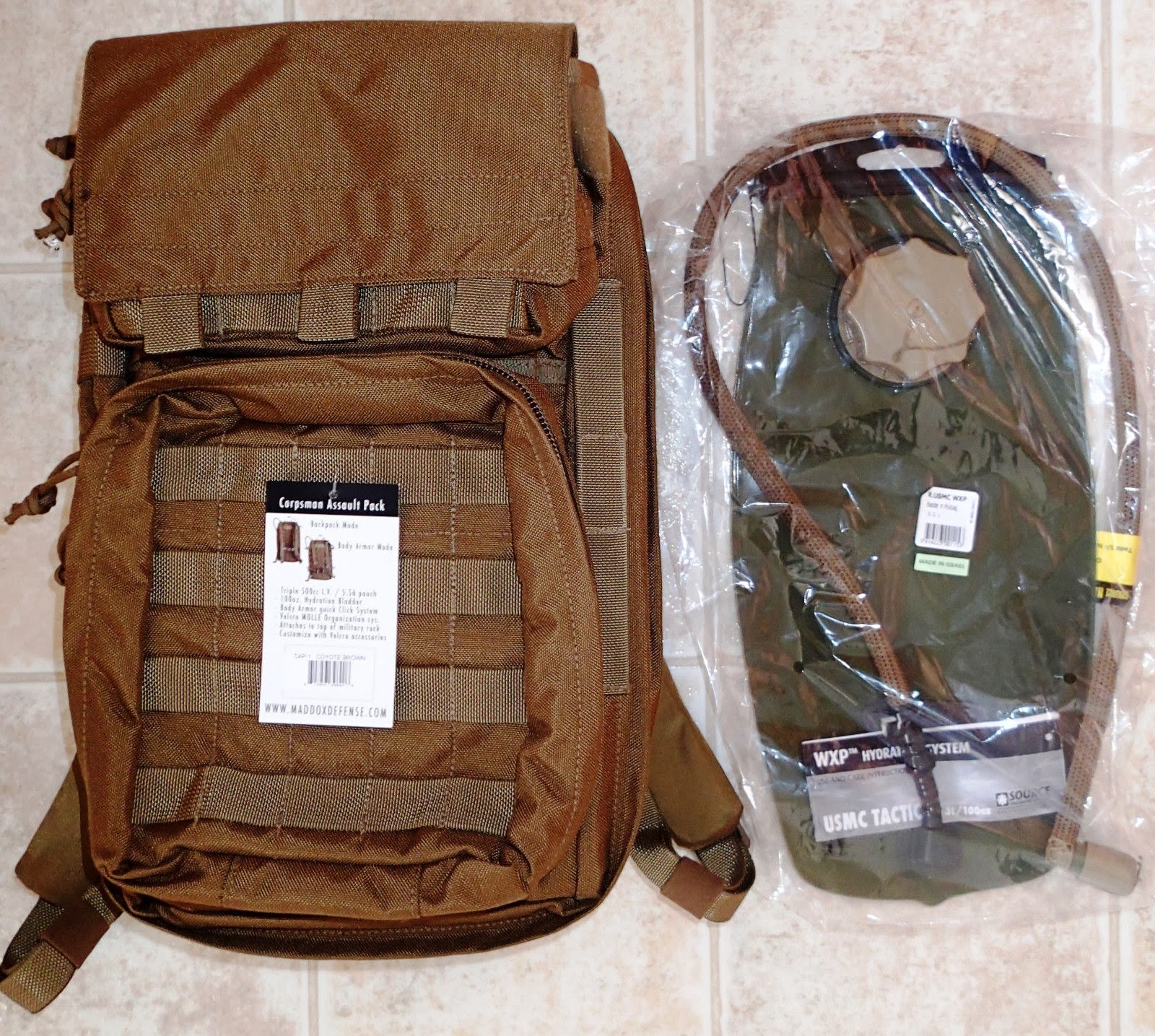 corpsman assault pack