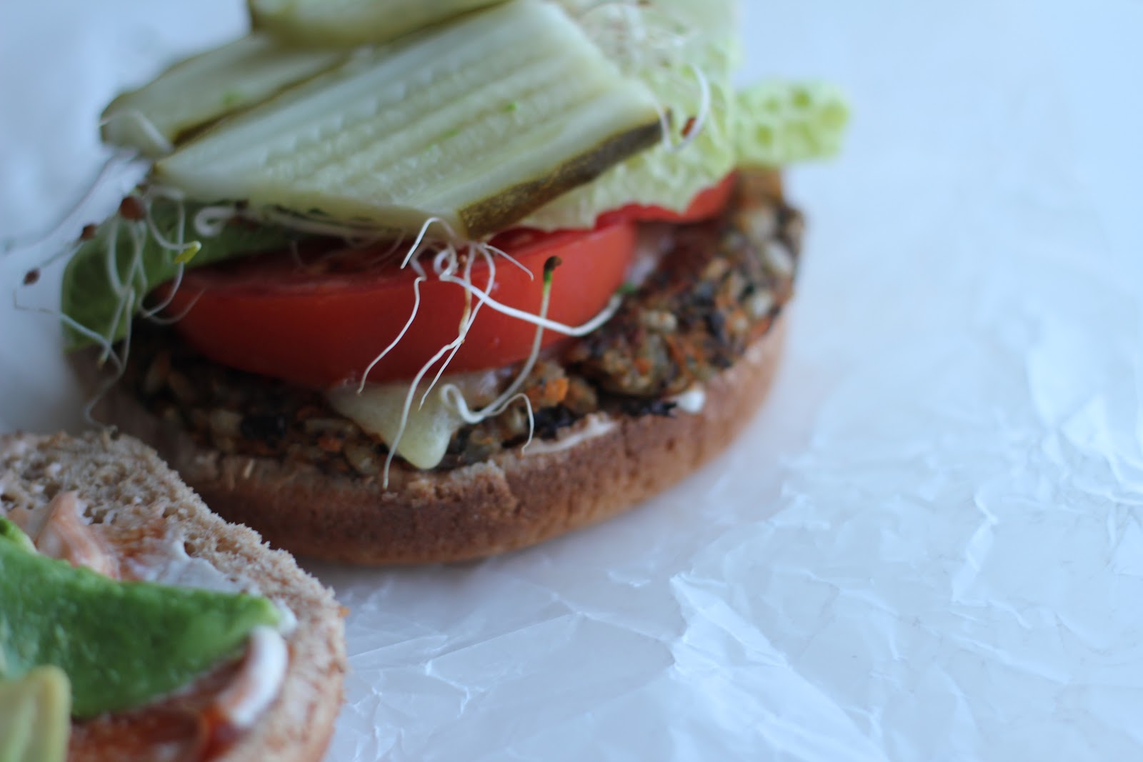 Talkin' Chow Playin' House Yam & Black Bean Burgers