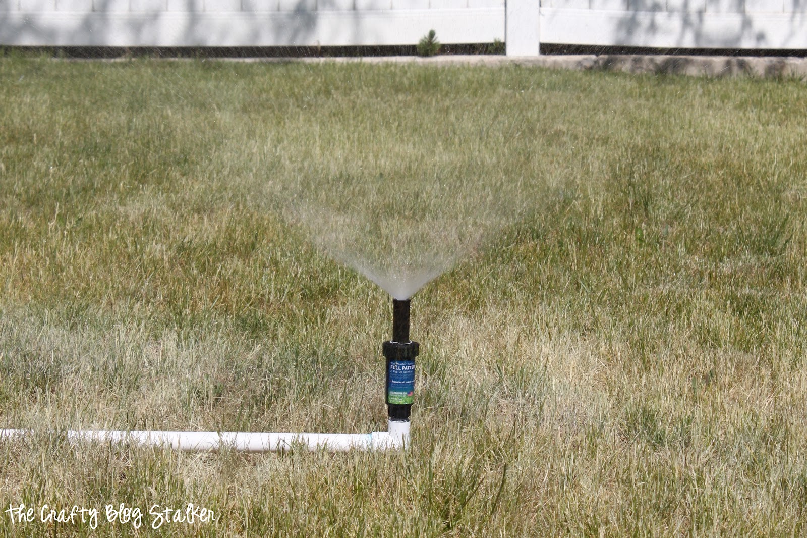Simple DIY PVC Sprinkler The Crafty Blog Stalker