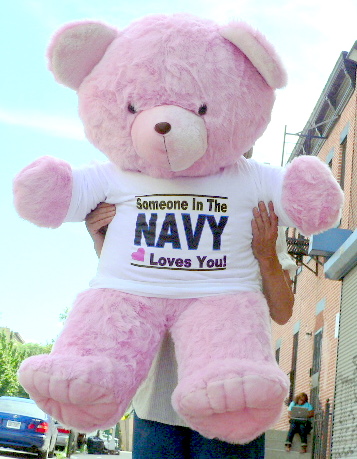 big pink teddy bear walmart