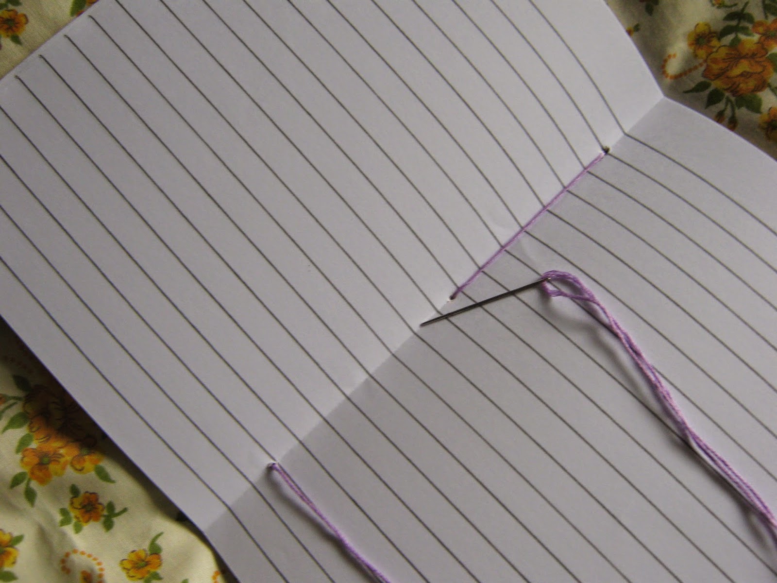 How To Make a Pressed Flower Notebook Awake + Make A Blog for