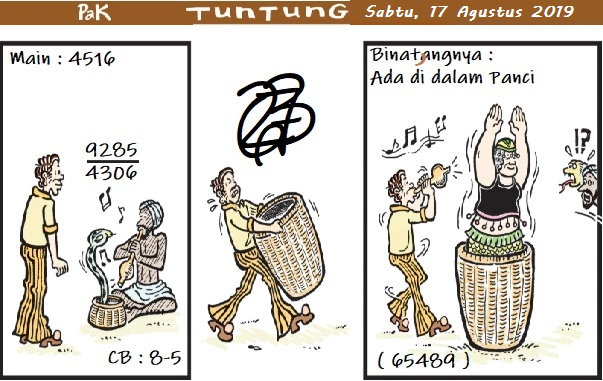 Gambar Kode Syair Pak Tuntung Sabtu 17 Agustus 2019 Pak