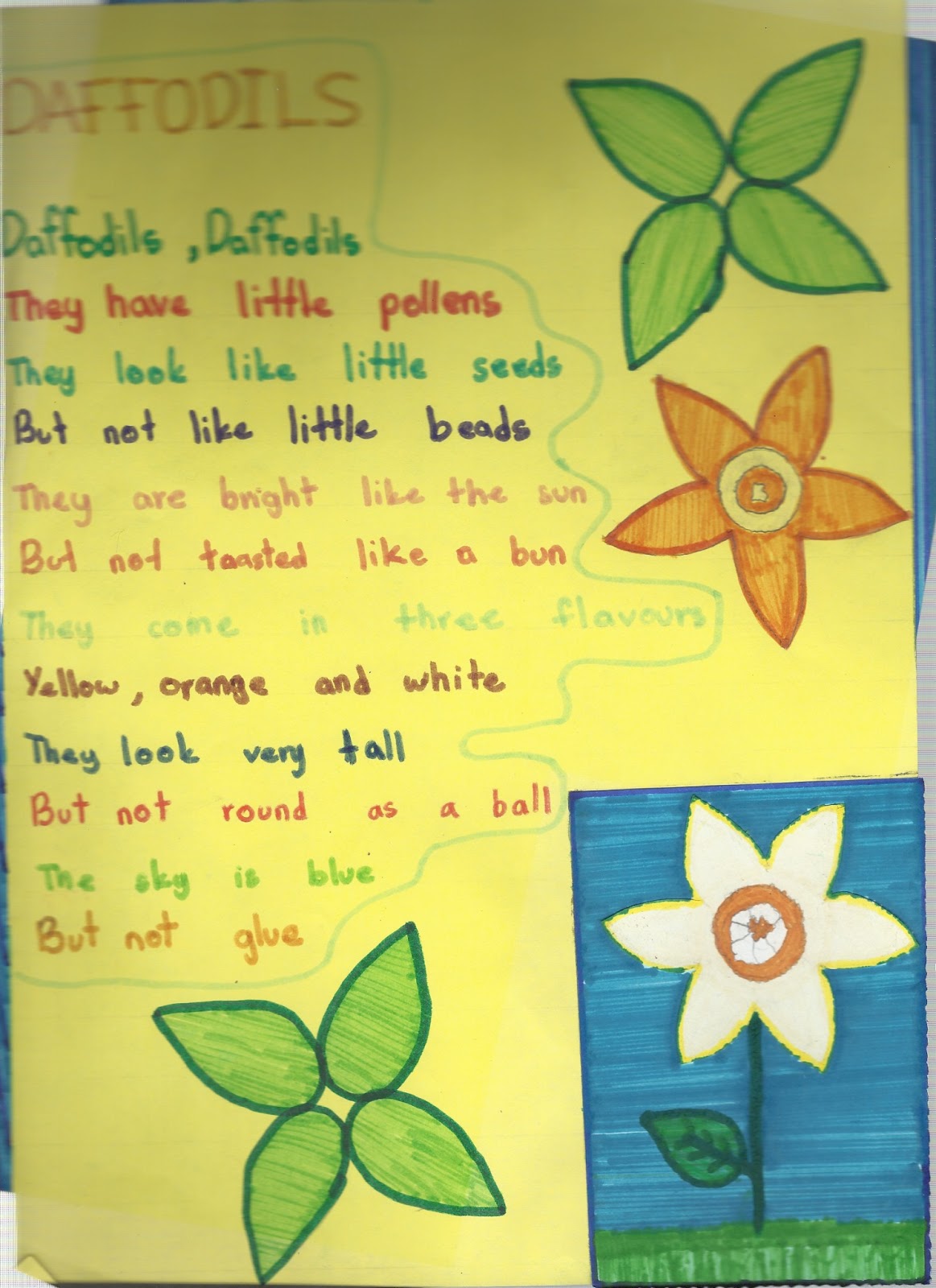 BHIS GRADE 5 Poetry with Grade 5