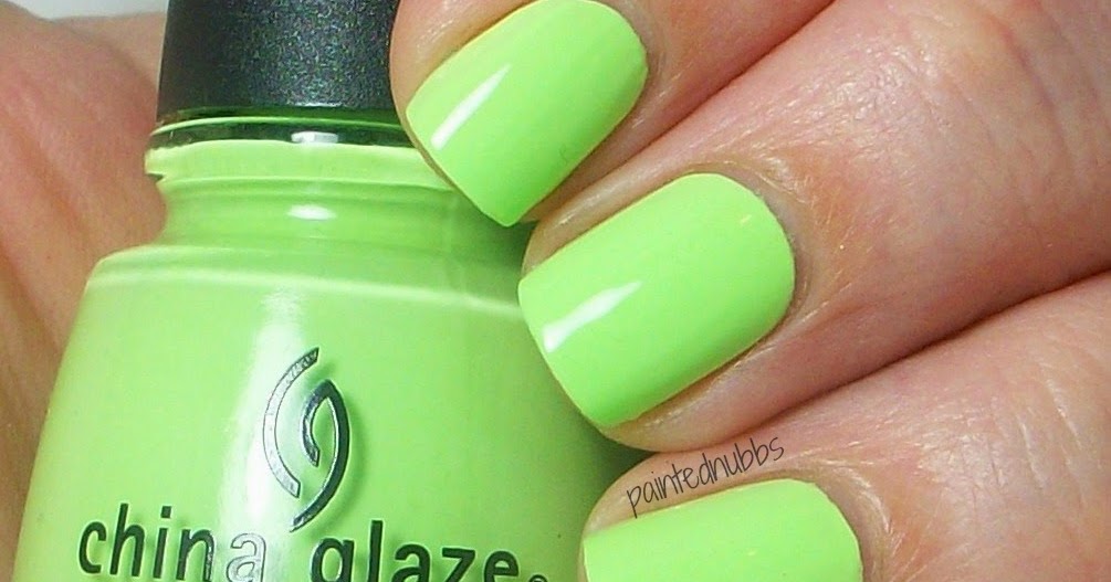 3. "China Glaze Grass is Lime Greener" - wide 8