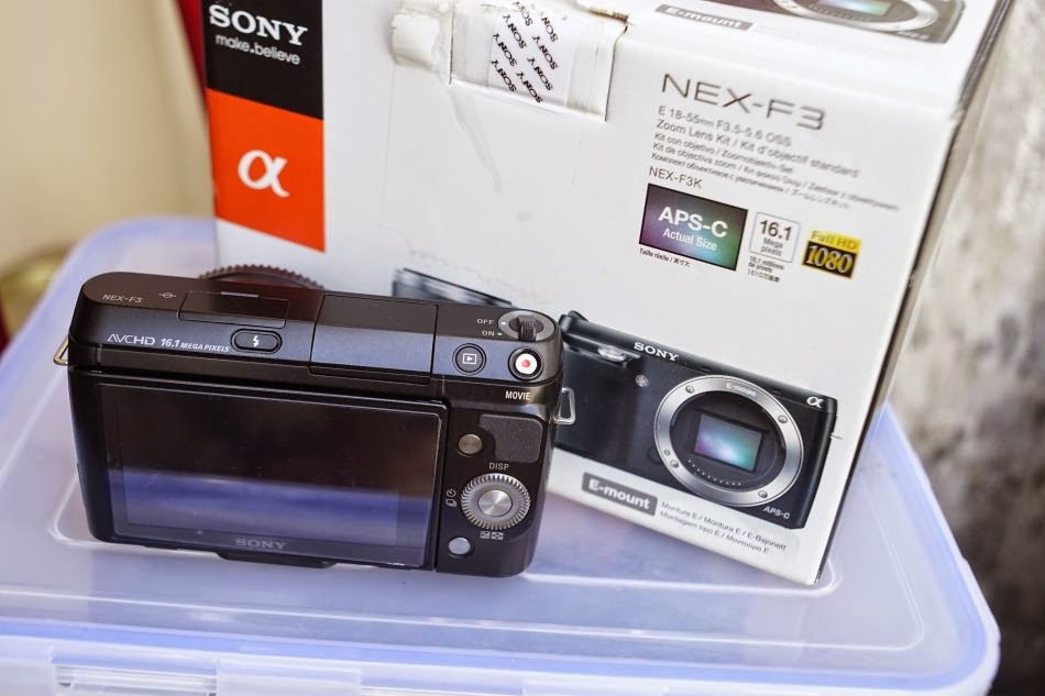 [Bán] Sony Nex F3 like NEW fullbox cực đẹp - hàng SonyVN bảo hành dài - 1