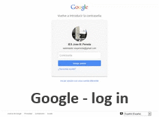  Google - iniciar sesión