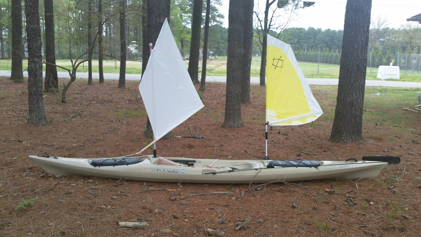 Paddling and Sailing Kayaks Can Sail
