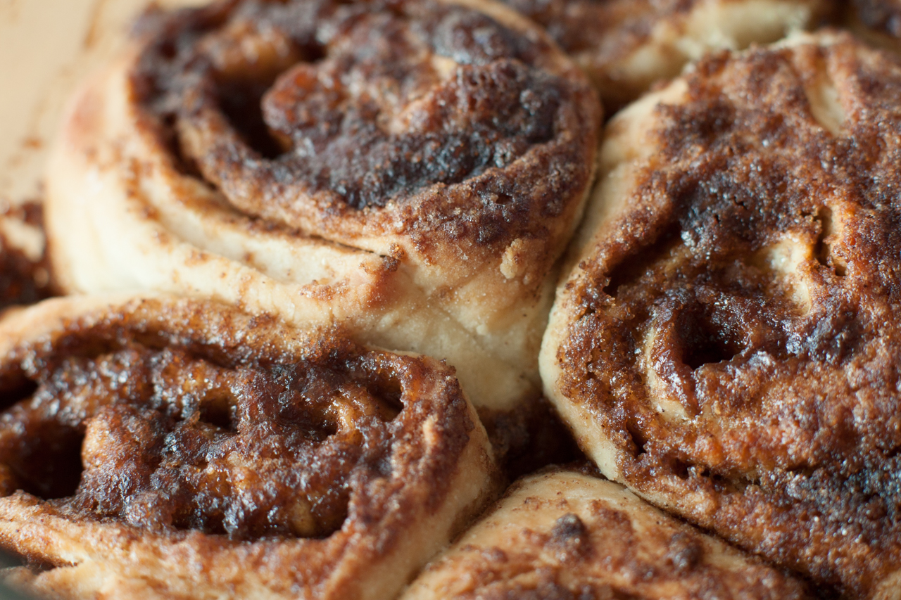 Mama Tommy's Cinnamon Rolls from Pizza Dough + Yogurt Icing [Zack]