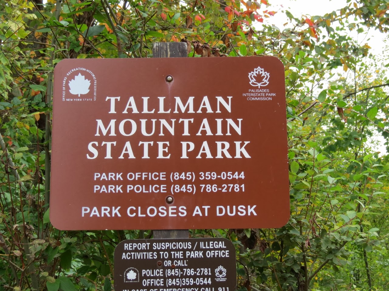 Gone Hikin' Tallman Mountain State Park, NY