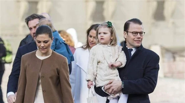 Crown Princess Victoria and Crown Prince Daniel of Sweden, Prince Carl Philip and Sofia Hellqvist, and Princess Madeleine and Christopher O’Neill, Princesses Estelle and Leonore