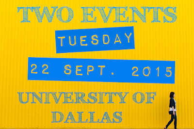 Dallas/Fort Worth Catholic Writers Group meets 09/22/15 at the University of Dallas