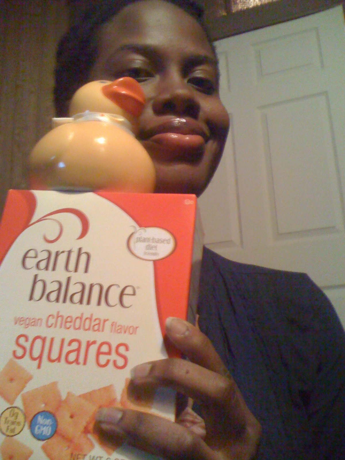 AfroVeganChick Earth Balance Curbs Away CheezIts Desire With